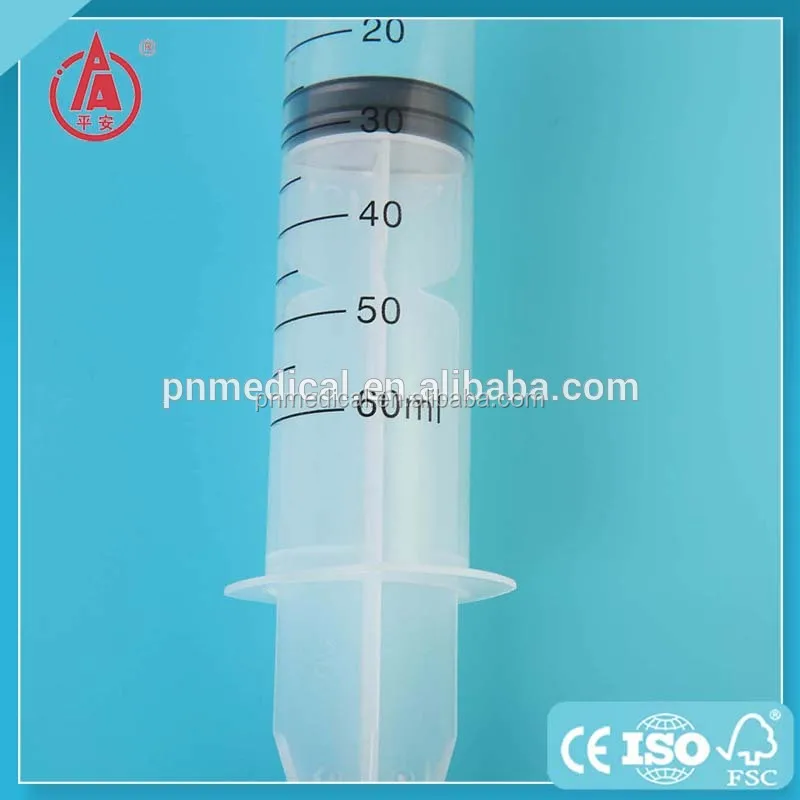 
 Стерильный шприц превосходного качества 60 мл  