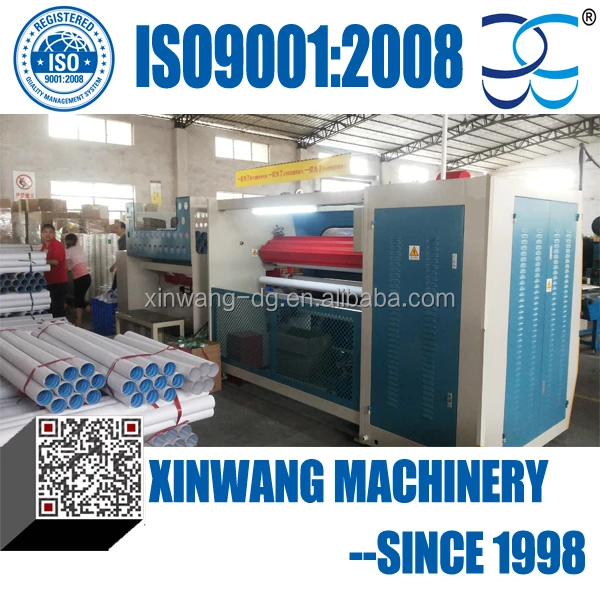 Specially Designed Fully Automatic High Speed BOPP Adhesive Carton Packing Tape Paper Core Cutting Machine