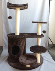 Высококачественный ковер из сизаля, кошачьи деревья, домашняя игрушка, кошачья чесалка, простой дизайн, оптовая продажа, PTC28017