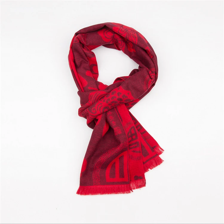 Китайский производитель высококачественных Индивидуальные Модные мужские вискоза шарф