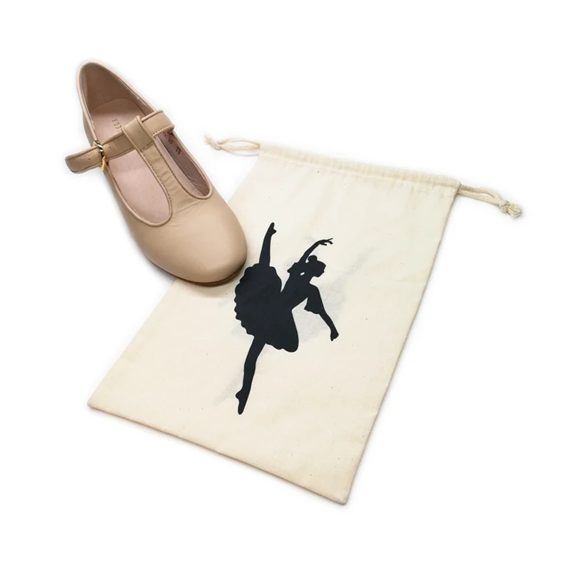 Оптовая продажа, хлопковая дорожная сумка для обуви с логотипом