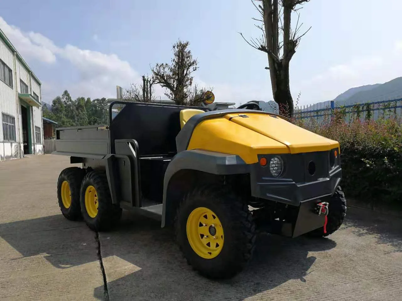 6KW with cargo box farm beach all terrain farmer car
