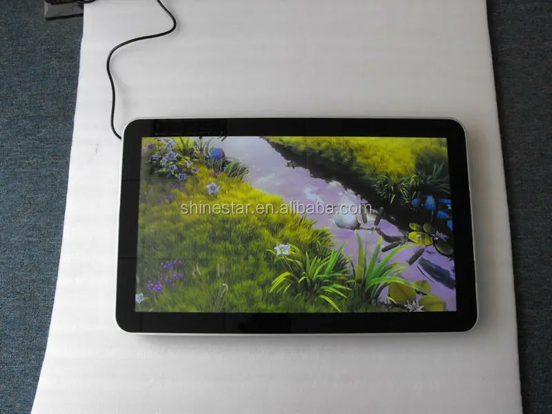 32 inch 4G wifi network LED digital totem AD android TV for retail store with mounting bracket