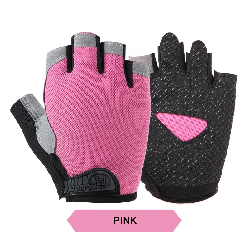 Спортивные гоночные перчатки с открытыми пальцами, Перчатки для фитнеса, бега, мотоцикла для мужчин и женщин