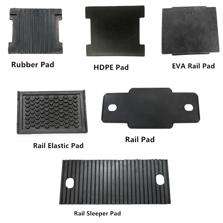 Hot Sale Railway Rubber/HDPE Rail Pad For Railrpad sleepers