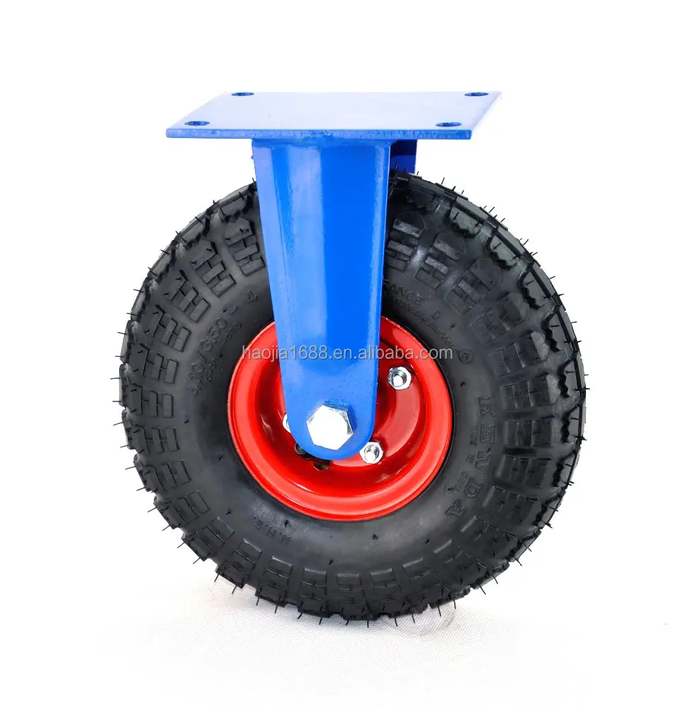 Заводом источников продуктов 4,10/3,50-4 фиксированной резиновые пневматические шины Поворотное Колесо