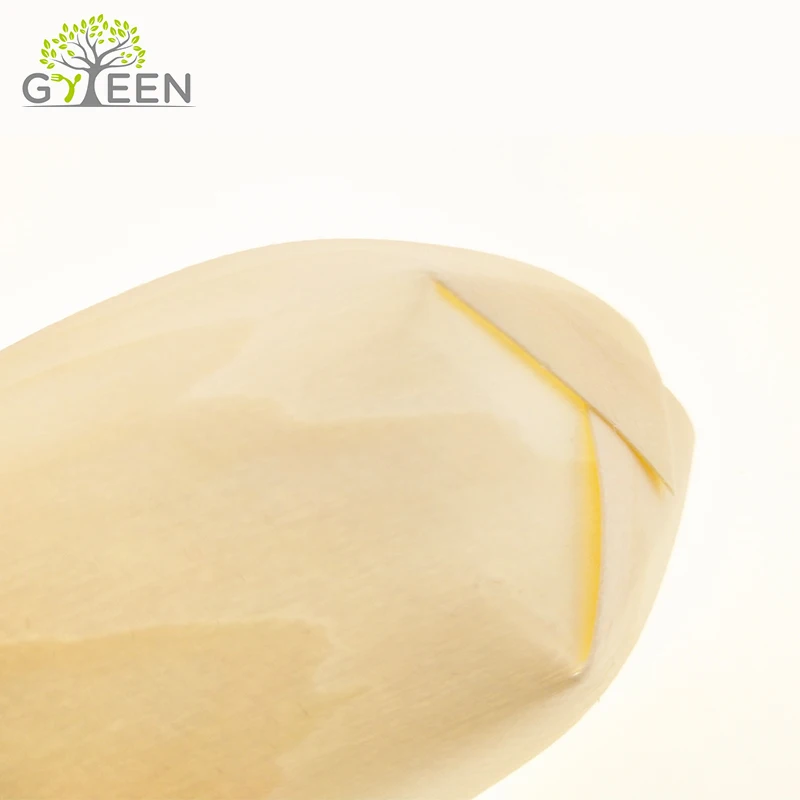 Japanese Serving Boat Disposable Wooden Sushi Plate Sushi Trays Wood White Fast Food Carton