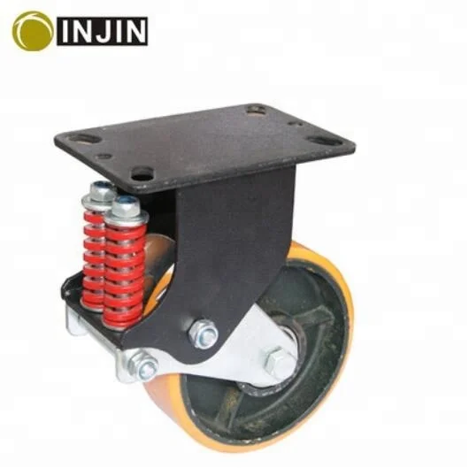 
scaffolding esd caster wheel spring loaded wheel 