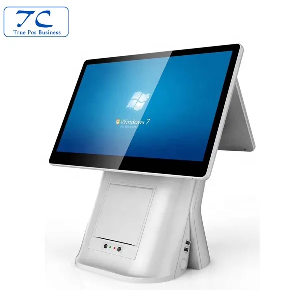 Factory Price RH568 Windows 7/10 4G Terminal POS Machine with 8LED Display