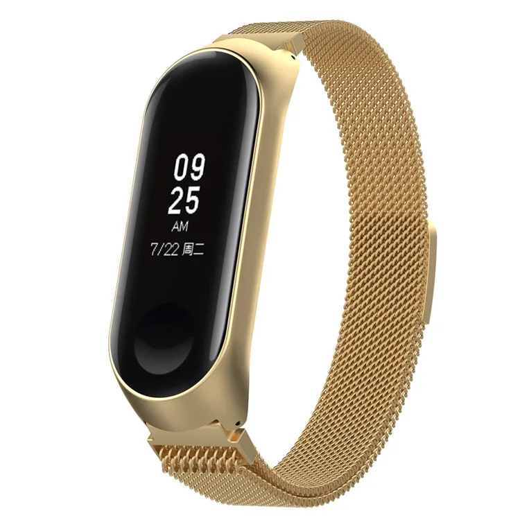 Metal mi band replacement Watchband Wristband Smart Watch Wrist Strap Bracelet for Xiaomi Xiomi Xiao Mi Band Miband 3 band 3