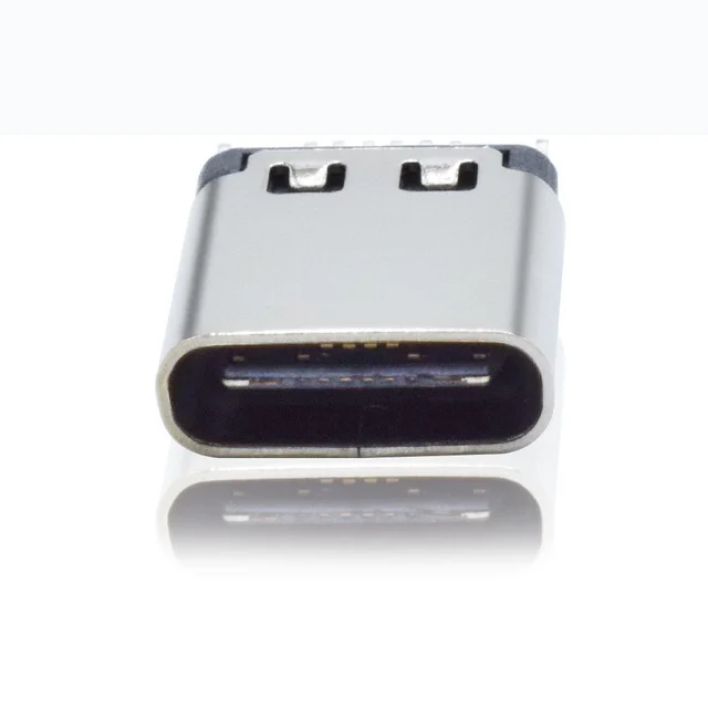 
USB 3.1 Type c Female Connector 16Pin Clip on PCB Borad smt type c female 