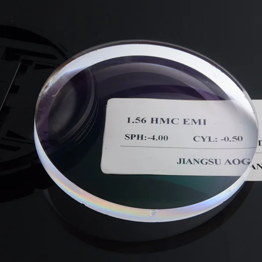 Оптовая продажа с фабрики cr-39 1 56 единое видение эффект ВМП оптическая линза цена