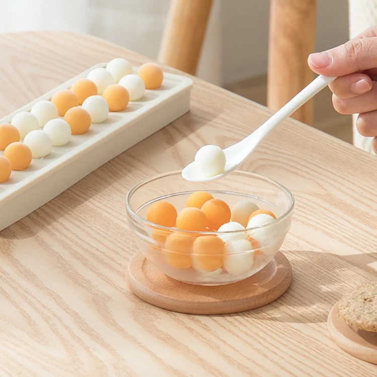 Summer Creative New Products DIY Whisky Multifunction Food Grade Silicone Rectangle Sphere Shape Ice Mold 20 Grids Ice Cube Mold