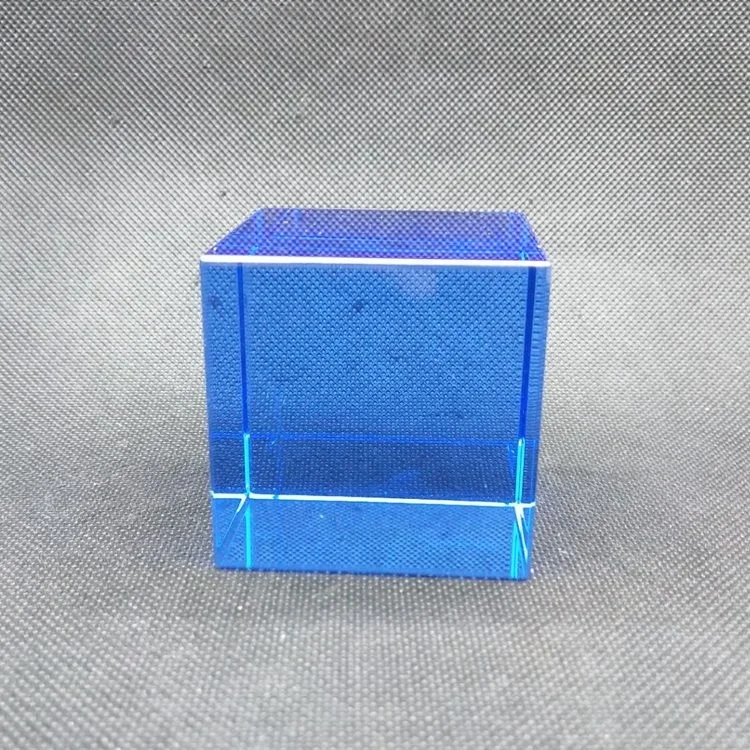 Honor of crystal K9 Blank Crystal Cube Black Glass Block For Customer Design Engraving
