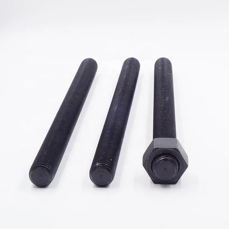 A193B7 stud bolt full thread 1-1/4 x 420mm with 194 2H nuts and washers