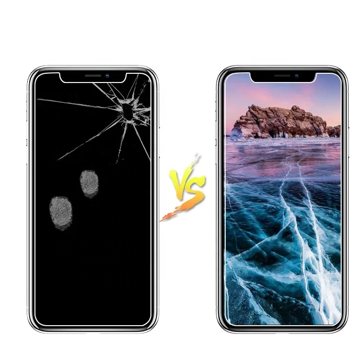 
New Model 2.5D 0.3MM Perfect Fit Tempered Glass Screen Phone Protector for iPhone X/XS/11 Pro/12/12 Pro Max 
