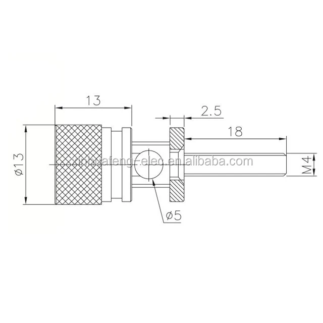 
high quality audio binding post 