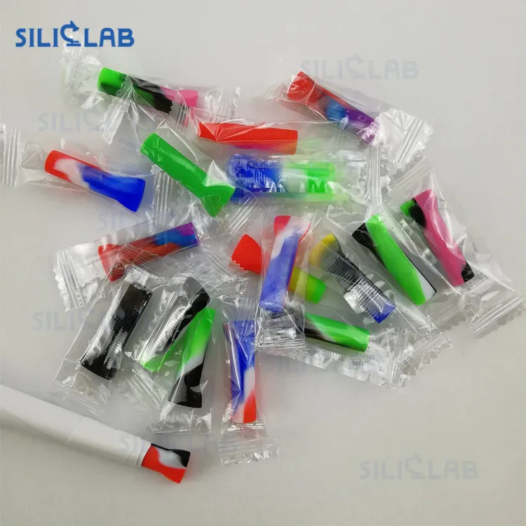 
Individual packaging with plastic bag cigar dry herb smoking mini cigarette rolling paper custom silicone filter tips glass 