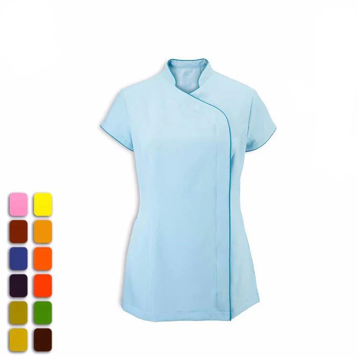 Hair Design Print Workwear Beauty SPA Nail Salon Uniform for women