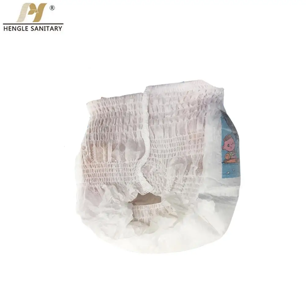 Good Quality Super Soft Breathable Training Pants High Absorption Disposable Baby Diaper Wholesale Bulk OEM Factory Price
