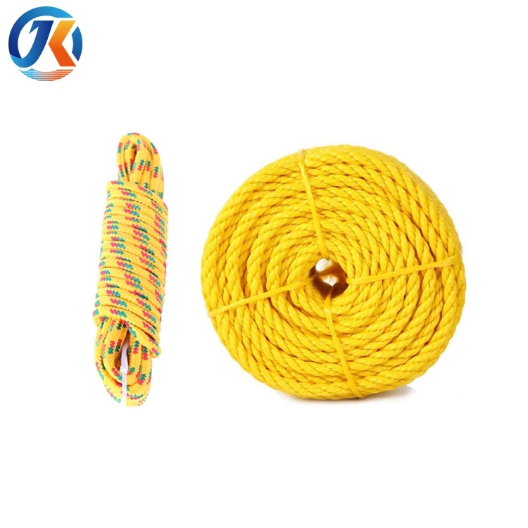 Wholesale Polypropylene Rope 1/8in 1/4in 3/8in 1/2in, 2mm~20mm Braided Polypropylene Ropes