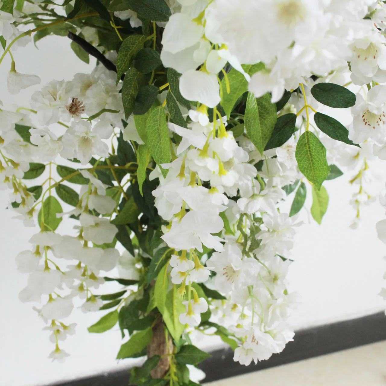 5247 White Cheap  artificial cherry blossom tree artificial flower