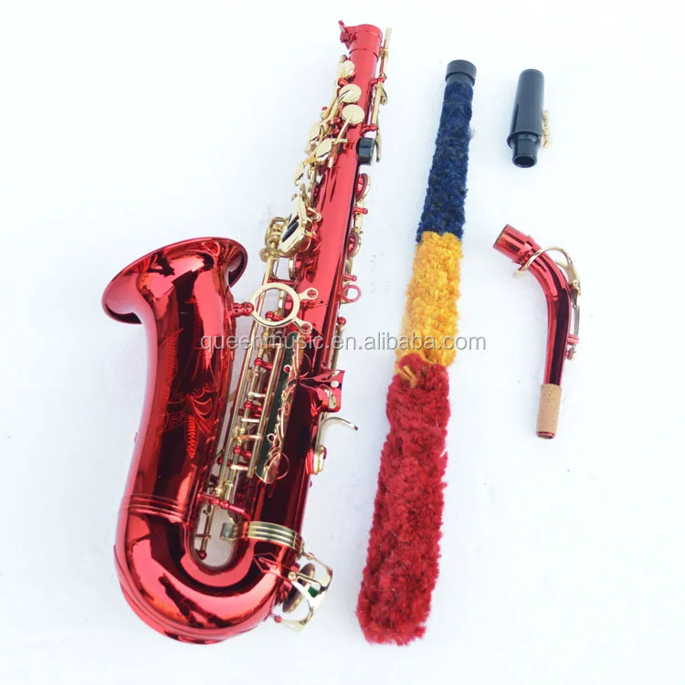 
Alto saxophone/Saxophone/Wind instrument/red colour saxophone 