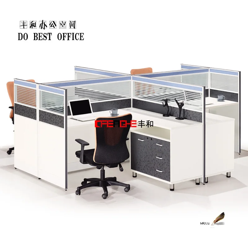 
office building material partition wall panels modular call center screen partition workstation 