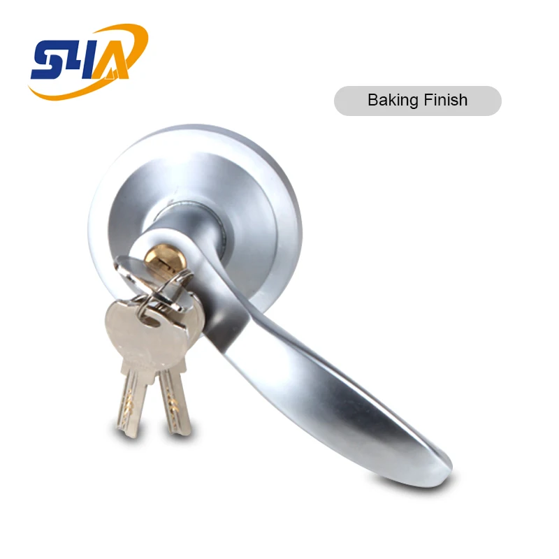 Entry Levers Wave Style with Keys