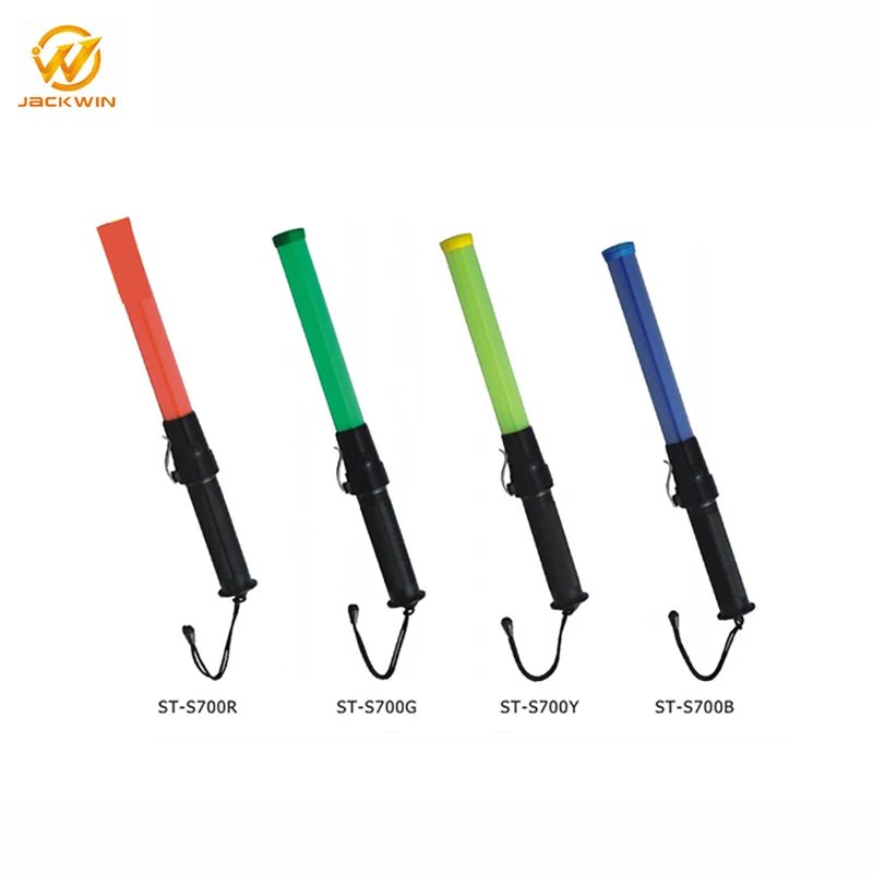 Led Baton Light Police Traffic Control Flashlights Wand