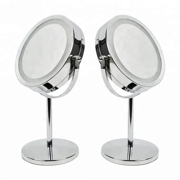 
 Суперъяркое зеркало для макияжа, зеркало для туалетного столика, дымчатые и зеркала, маленькое зеркало для макияжа с подставкой для подростков  