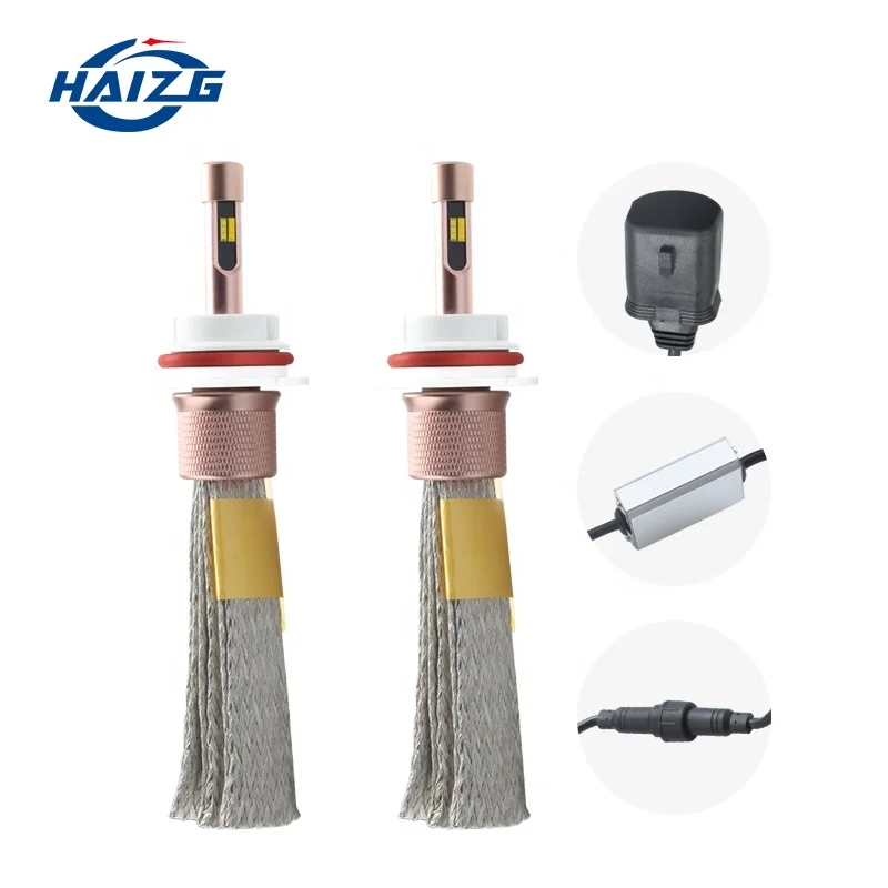 guangzhou factory wholesale auto parts bulb  NS white and yellow double color  new model headlight