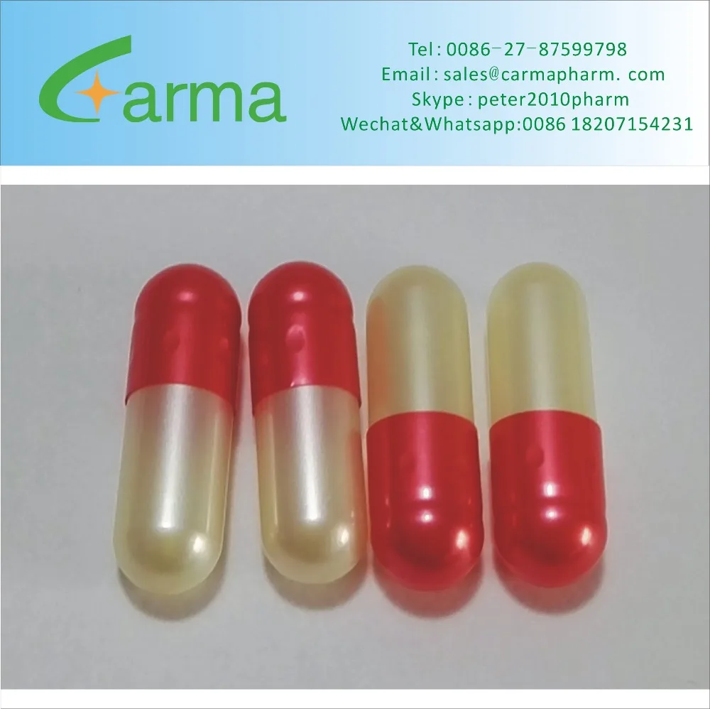 Customized Colorful Shining Empty Pearl Capsule