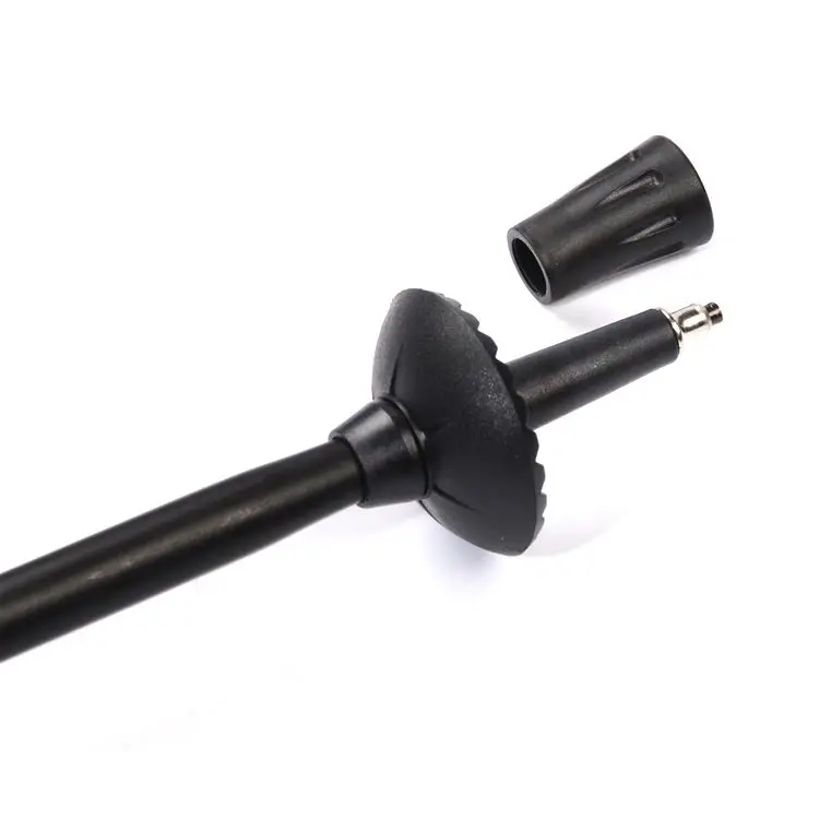 
China custom folding stool heads foldable prices yuanda 135cm camping pole plastic+EVA handle brass walking stick handles 