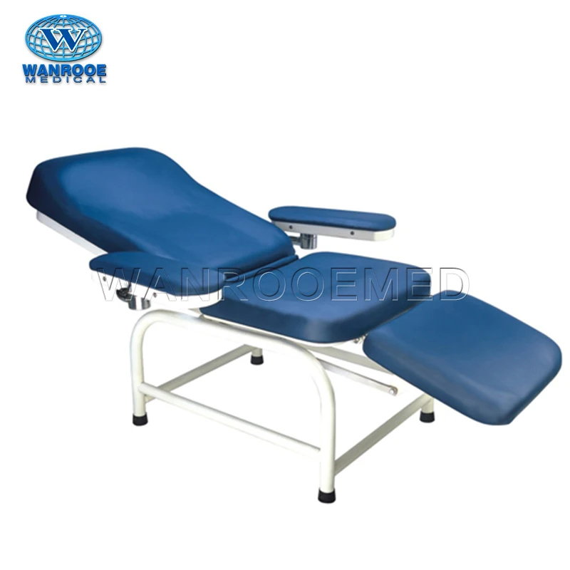 BXS105 Medical Equipment Manual Adjustable Blood Phlebotomy Dialysis Chair Blood Donor Chair
