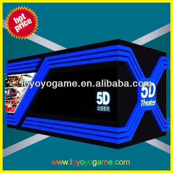 5d mobile truck vr cinema games with cabinet box hardware