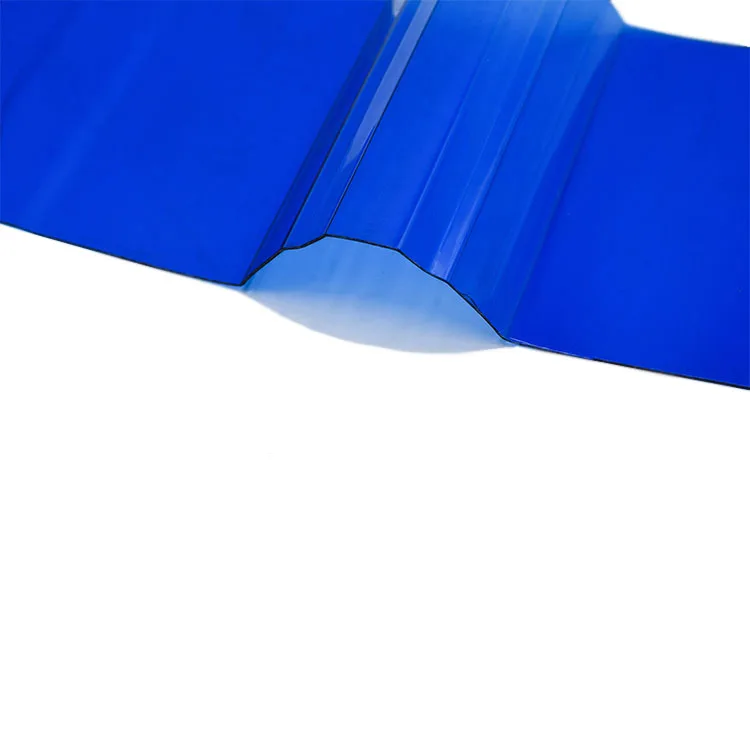 Прочный и стабильный гофрированный поликарбонатный лист для крыши