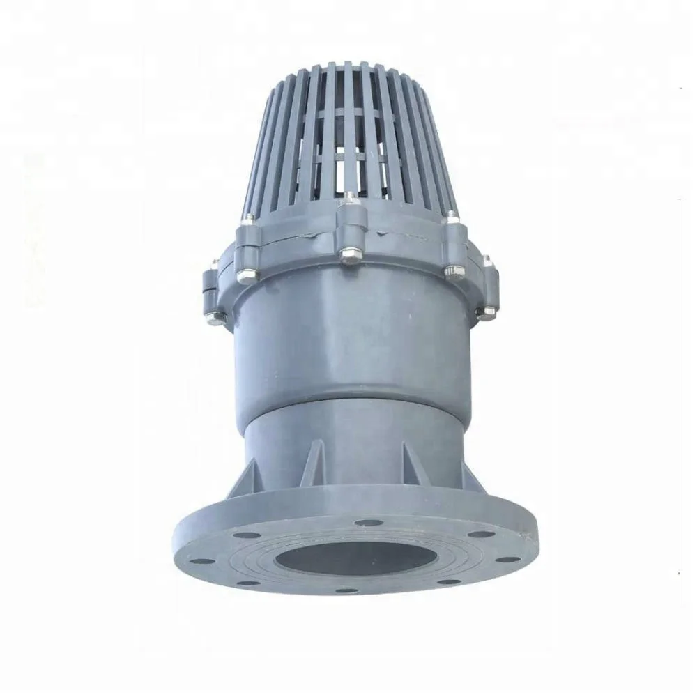 
PVC Flange End Foot Valve 