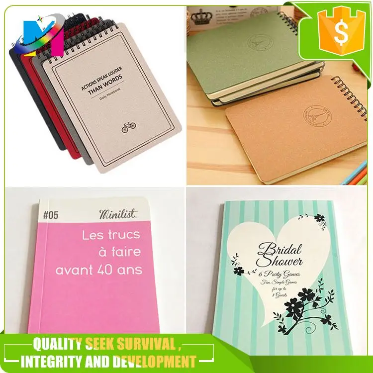 Paper supplier professional custom printing moleskin notebook wholesale
