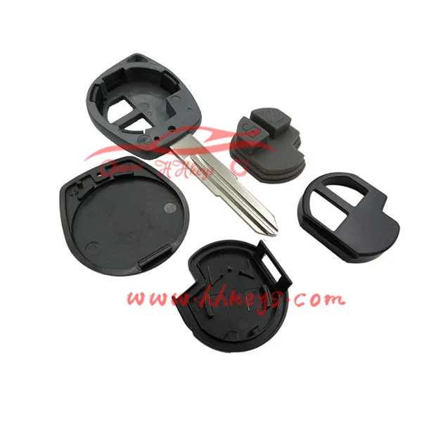 Plastic car key blank for Suzuki Swift remote control key without inner part