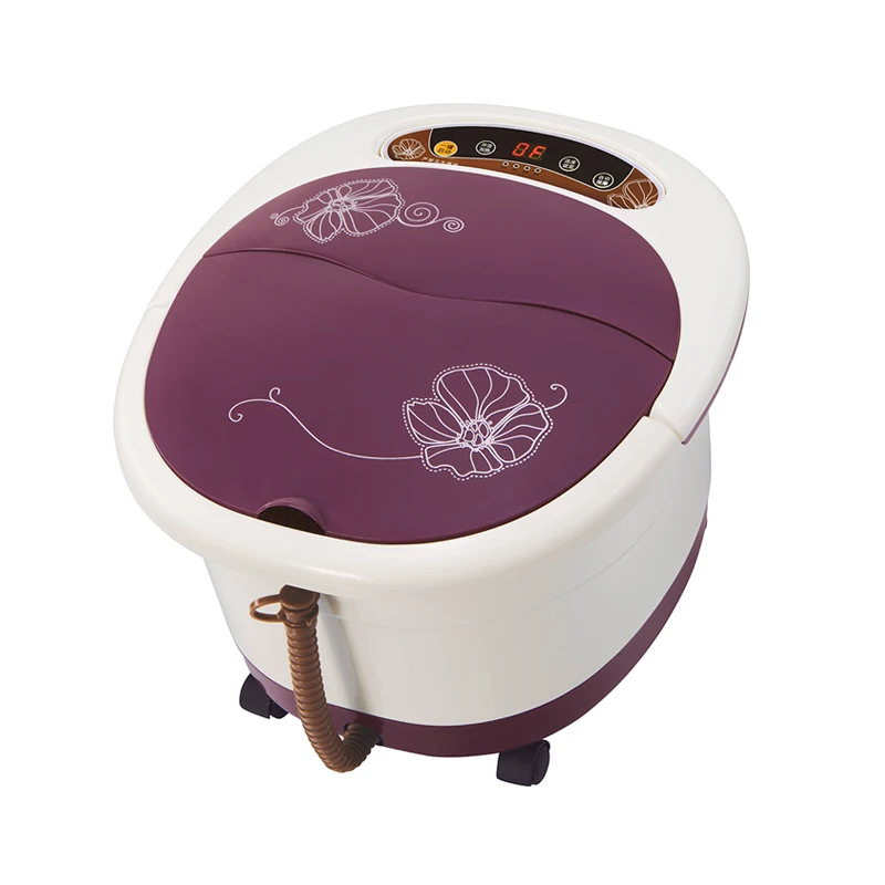 Foot bath spa massager with heat and massage for athletes foot