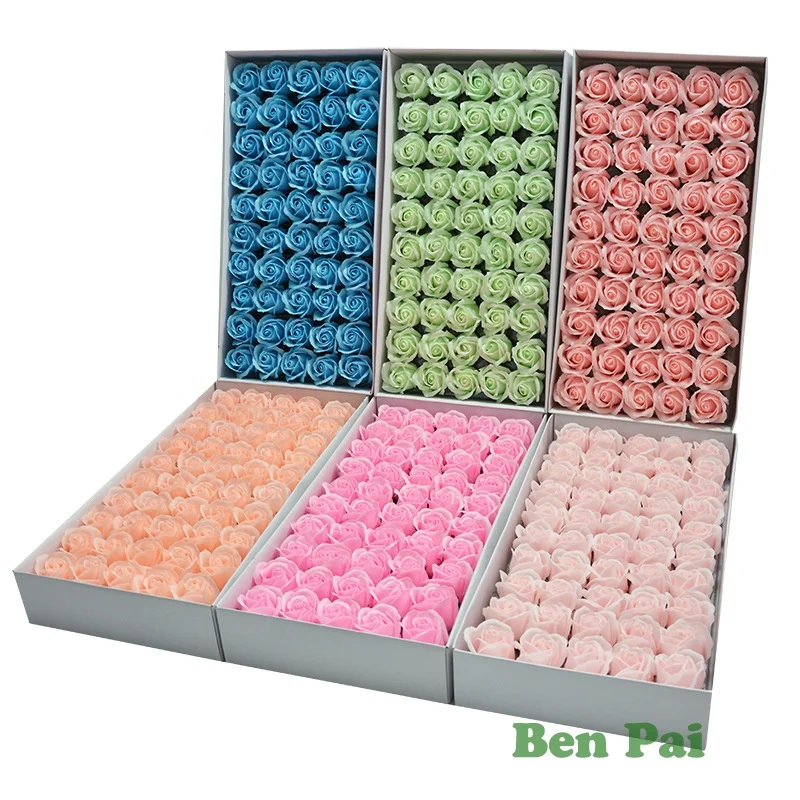 Искусственная трехслойная новая светящаяся мыльная Роза