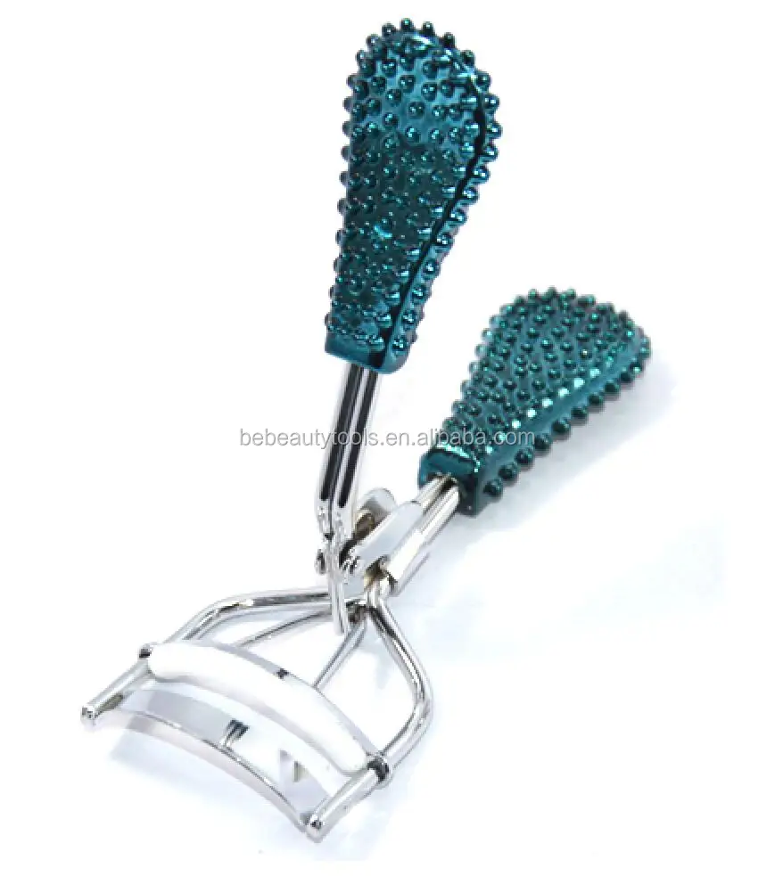Fancy beauty bling cosmetic tool ergonomic handle last all day for all type length natural false eyelash curlers