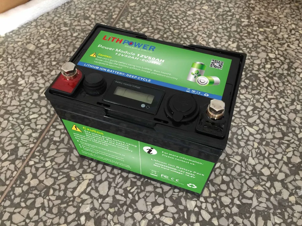 li-ion 12v 30ah/120ah/24v 50ah lithium ion battery with LCD indicator and 5v USB