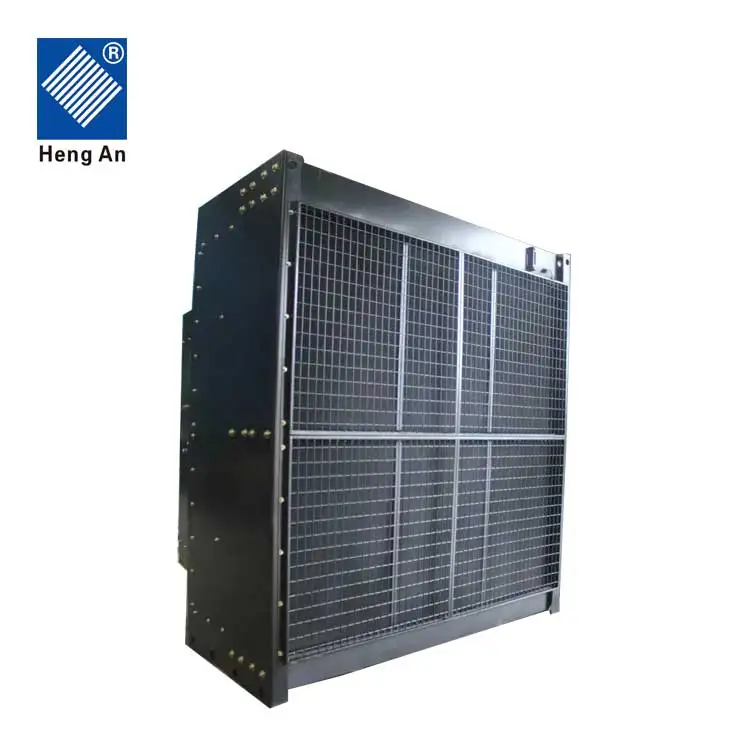 Медный сердечник радиатора для электрического радиатора MTU 20V4000G63 2250KW