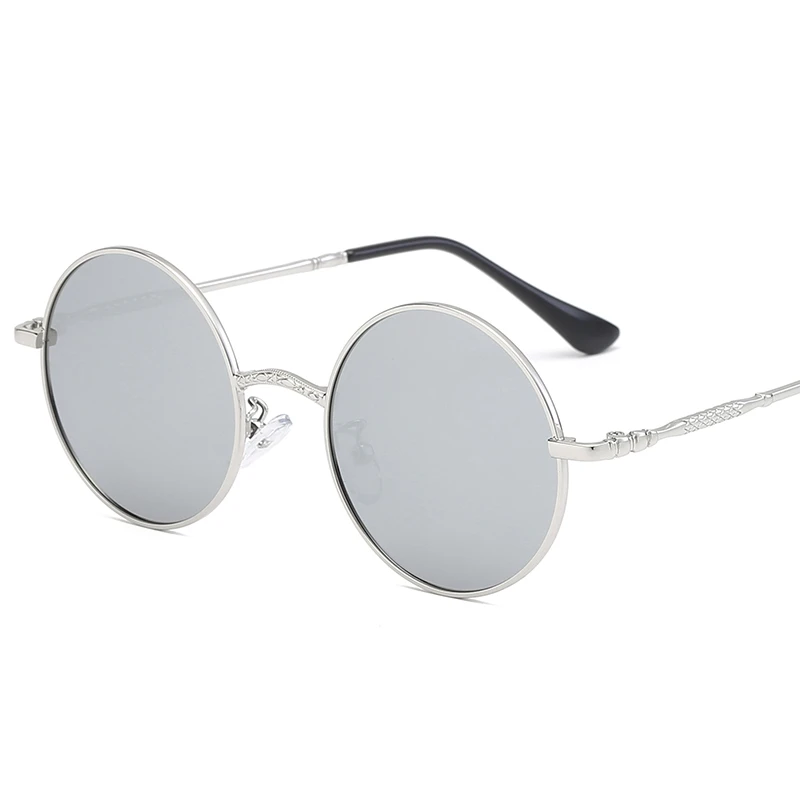 New Brand Designer Classic Polarized Round Sunglasses Men Small Vintage Retro Glasses Women Driving Metal Eyewear