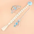 Hot Sale Style Kids Girls Like Crown Hairbands Promotion Birthday Gift Hairwear Hairpiece Wig Magic Wand