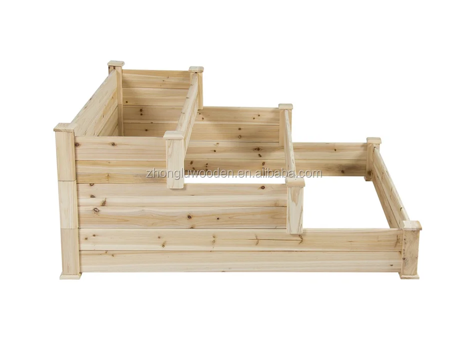 Best Choice Products Raised Vegetable Garden Bed 3 Tier Elevated Planter Kit Gardening Vegetable