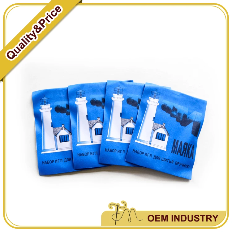 Lighthouse Hand Sewing Needle In Paper With Marka