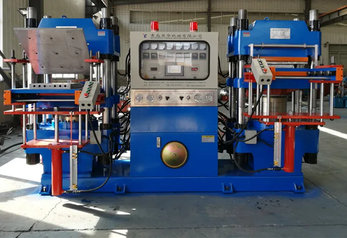 two station vulcanizing machine
